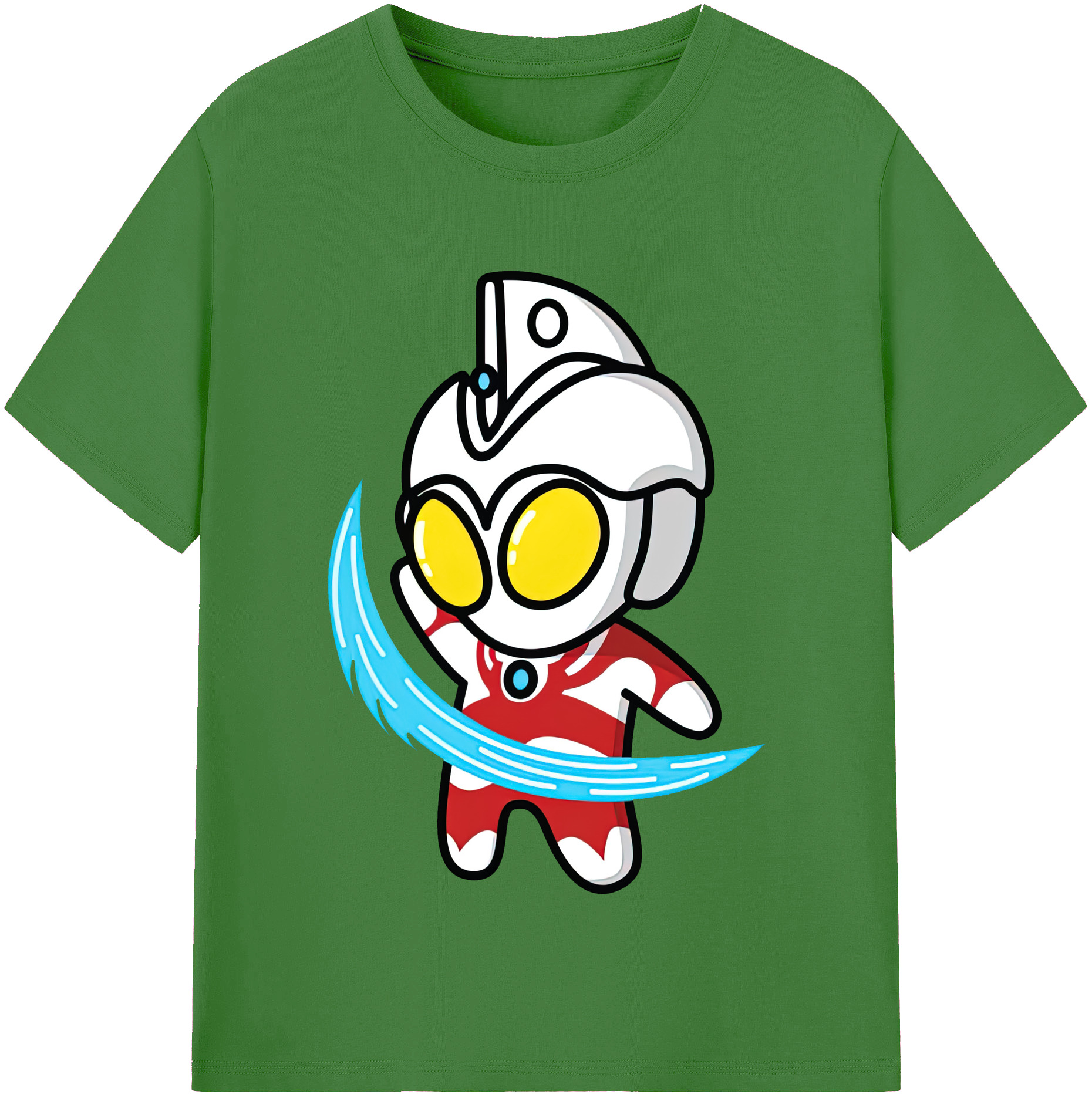 （画像用） ウルトラマン Ultraman レディースカジュアルプリントTシャツ（綿100％）